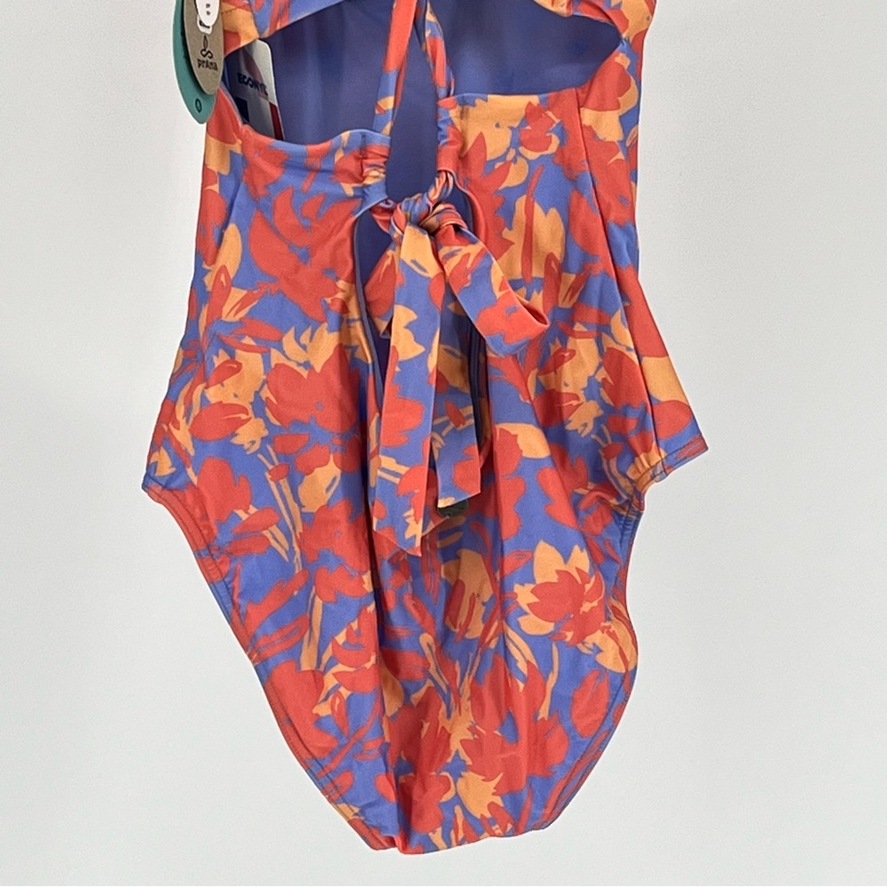 PRANA NWT ATALIA ONE PIECE SWIMSUIT IN MORNING GLORY BLOOM SMALL AND MEDIUM - Picture 10 of 12